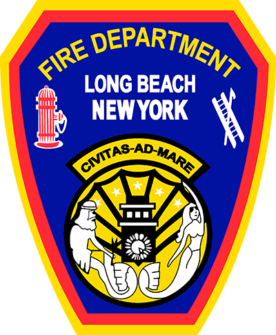 Long Beach, NY Fire Dept. Logo Patch